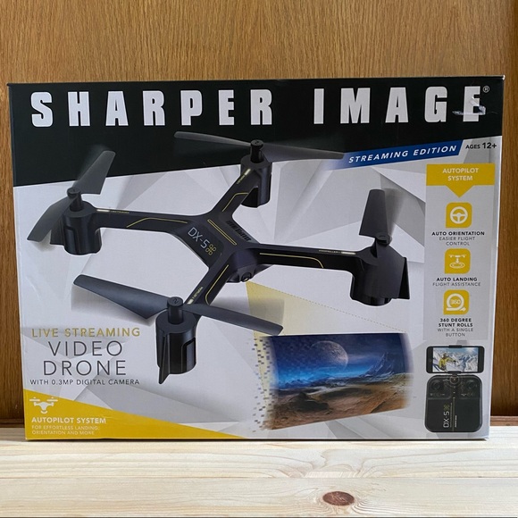 Sharper Image Other - Drone - Sharper Image Live Streaming Video Drone with Autopilot System